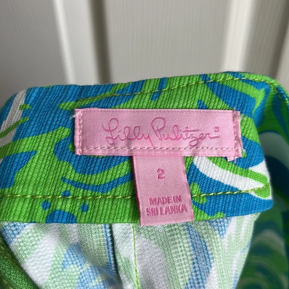 Lilly Pulitzer Liza Short / Roar of the Jungle / SZ‎ 2